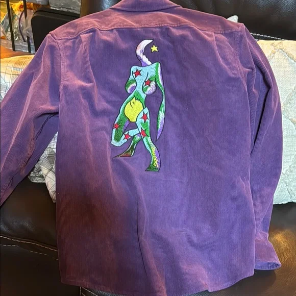 Supreme Purple Corduroy Shirt - Picture 4 of 5